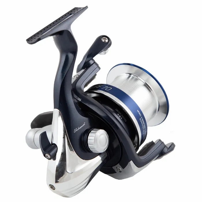 fishing reels with Line All Metal Long Cast Fishing Reel, Sea Pole Throwing  Fishing Reel beachcaster (Size : Model 3000): Buy Online at Best Price in  UAE 